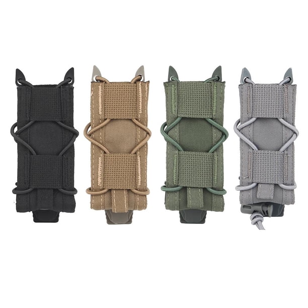 Bolsa de 9 mm Wdftyju para revistas linterna cuchillo verde
