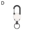 thumbnail image 1 of Heavy Duty Retractable Pull Badges ID Reel Carabiner Wire Ro Chain Key P1X3 B3L0, 1 of 9
