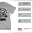 thumbnail image 6 of Still Plays With Cars Ford Falcon T-shirt 60-70s Classic Muscle Car Men's Tee, 6 of 7