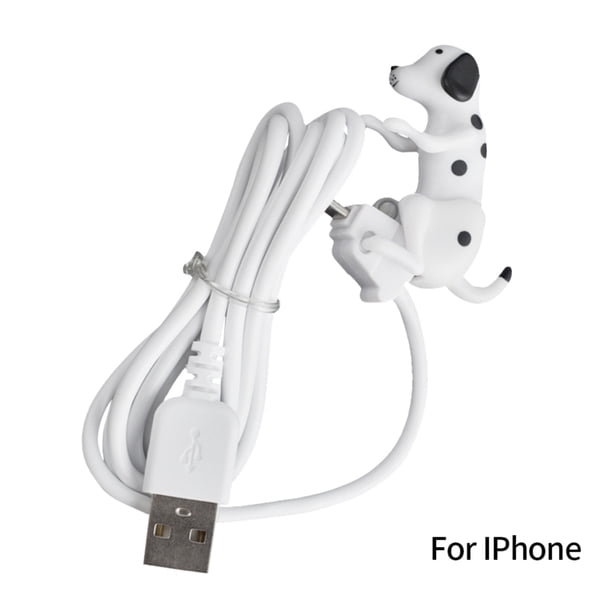 Cable de datos Línea de carga de animales de dibujos animados Plegable Carga rápida Cable USB Decoración Regalo para niños, Reemplazo para IOS Inevent EL000984-02