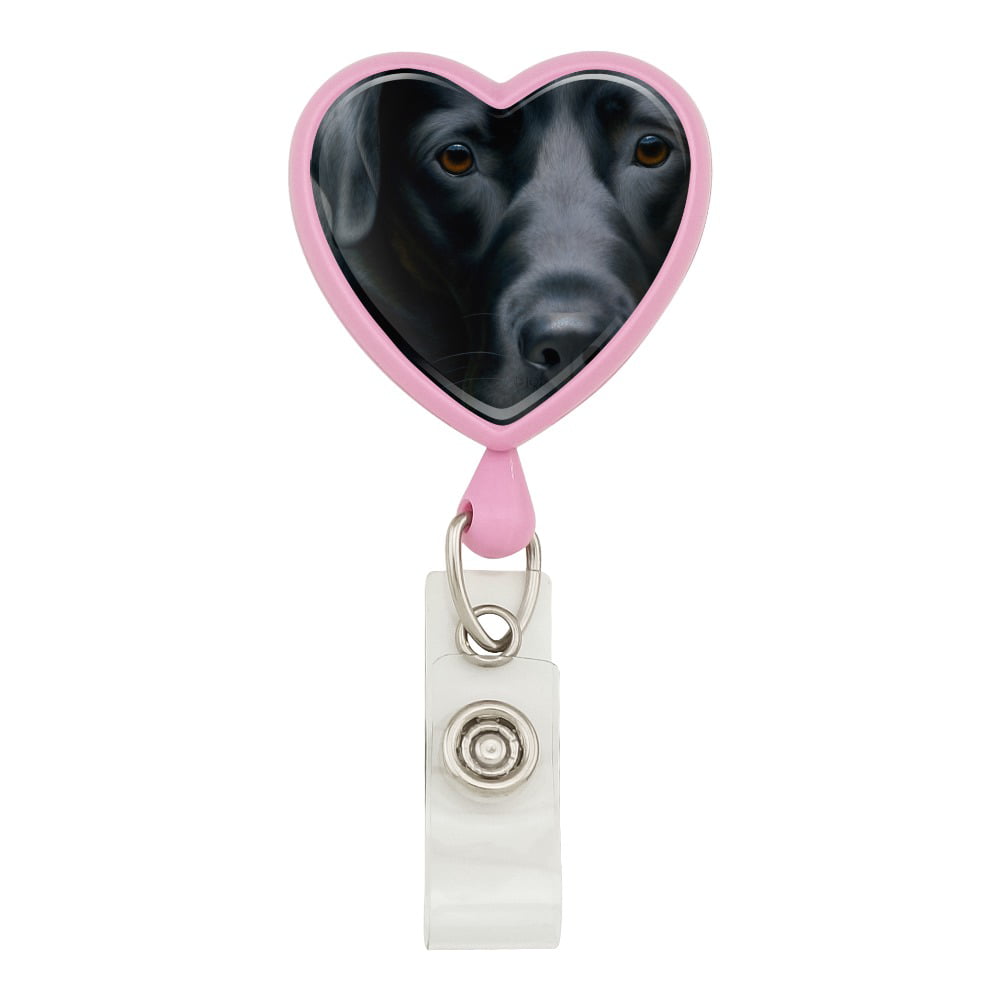  Golden Doodle Nurse Badge Reel, Retractable Dog RN ID Holder,  Pet Puppy Name Tag Clip (swivel clip) : Handmade Products