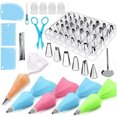 thumbnail image 1 of Cake Decorating Tools For Baking Piping Bags Tips Set Frosting Bags Cupcake Kit For Cookie Fondant Pastry Bags Reusable With Tips Holder, 1 of 7