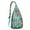 Greenish-blue-3, variant on Sushi Sling Backpack – Cute Japanese Food Cartoon Crossbody Daypack for Women, Teens & Foodies – Sushi Roll & Avocado Print Bag for Travel, Hiking, School & Sushi Parties