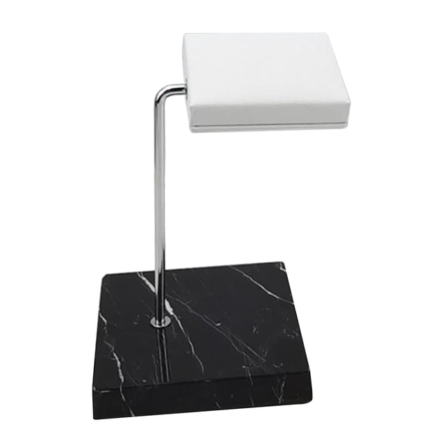 Durable Elegante Del Organizador Del Tenedor Del Estante Del Soporte de Exhibición Del Reloj de La Joyería ármol - B Sunnimix estante del soporte de exhibición de la joyería