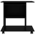 thumbnail image 4 of Charmma Computer Desk Black 31.5"x19.7"x29.5" Chipboard, 4 of 6