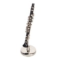 thumbnail image 1 of Clarinet Model Toy, Musical Instruments Miniature Clarinet Model Exquisite 3.15in  for Birthdays for Friend, 1 of 7