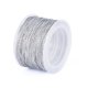 thumbnail image 2 of Nylon Metallic Cords Silver 1mm about 20m/Roll, 2 of 3