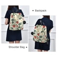 thumbnail image 4 of FORMRS Women's Travel Backpack Purse Anti-Theft Hidden Pockets Casual Shoulder Bag, Small Strawberry Pattern, 4 of 7