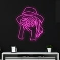 thumbnail image 3 of Handmadetneonsign Custom Girl Photographer Neon Sign, Lady Takes Photo LED Light, Woman Camera LED, 3 of 5