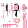 thumbnail image 2 of (2 Pack) Hair Care Hairdressing Set Featuring Various Combs for All Hair Types Hair Styling Tools, 2 of 3