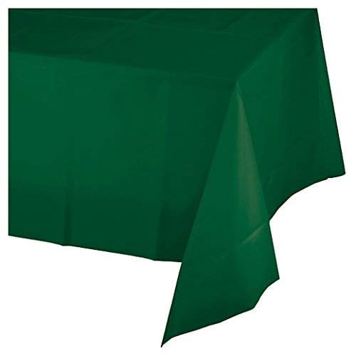 Mountclear 12Pack Disposable Plastic Tablecloths 54 x 108 Inch Size