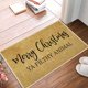 thumbnail image 5 of Felpudos Para Puertas Exteriores 23,6 X 15,7 Pulgadas Cristal Terciopelo Navidad Bienvenida Felpudos Bienvenida Alfombras De Interior Baño Entrada Exterior Bienvenida, 5 of 6