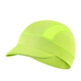 thumbnail image 2 of BByeadc Cycling Cap, Cooling Skull Cap Helmet Liner with Sun Visor, Sun Protection Running Bike Cap for Men Women Under Helmet,Fluorescent Green(one size), 2 of 3