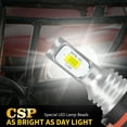 thumbnail image 2 of For 2014-2016 Honda TRX500FE1 LED Headlight Bulb White 6000K 2pcs, 2 of 9