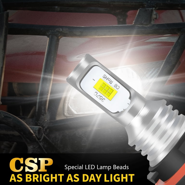 CHUSYYRAY LED Headlight Bulb – For Honda Foreman Rubicon 520 2020-2022 – 12V 35/35W