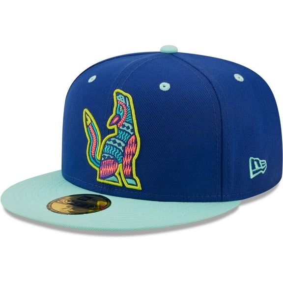 Men's New Era Blue/Mint So-adores de Hillsboro Copa De La Diversion 59FIFTY Fitted Hat
