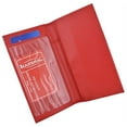 thumbnail image 3 of Basic PU Leather Checkbook Covers NEW COLORS (Red), 3 of 6