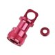 thumbnail image 3 of Hebilla de liberación rápida de la base del pedal, dispositivo de almacenamiento de pedal de aleación de aluminio de repuesto para Rosa, 3 of 8