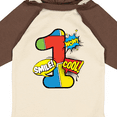 thumbnail image 4 of Inktastic 1st Birthday Superhero Boys or Girls Long Sleeve Baby Bodysuit, 4 of 5