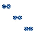 thumbnail image 2 of Tholdsy 2 piezas 2X RC botones de ala trasera arandela protección trasera espaciador multiusos universal creativo juntas traseras azul oscuro Type1 NO1 Tholdsy  CBP208598, 2 of 6