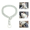 thumbnail image 3 of Cadena de oro Collar de perro Collar de perro lindo collar de oro mascota Bulldog joyería de perro de metal ligero, 3 of 5
