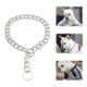thumbnail image 3 of Collar de perro con cadena de oro Collar de perro lindo Collar de oro para mascotas Joyas de metal ligero para perros Bulldog, 3 of 5