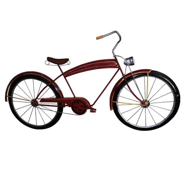 Eangee Home Design m3011 Bicycle Wall Decor, Red