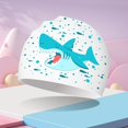thumbnail image 4 of MVRLSH Bonnet de Bain en Silicone Confortable Non Resserré pour Enfants Garçons et Filles Entraînement à la Natation, 4 of 9