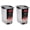 Set of 2, variant on PETGLE Brilliance Pantry Food Storage Containers, Set of 4 (8 Pieces), BPA-Free, Clear, Airtight