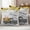 Off-White, variant on Country Kitchen Sunflowers Outdoor Waterproof Pillow Covers, Rustic Truck Vintage Farmhouse Decorative Square Throw Pillowcase Sofa Cushion Sham for Patio/Couch/Chair, 16"x16" 2 Pack