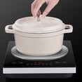 thumbnail image 1 of NIYANGLE Round Induction Plate Stainless Steel Flat For Households 1Set, 1 of 7