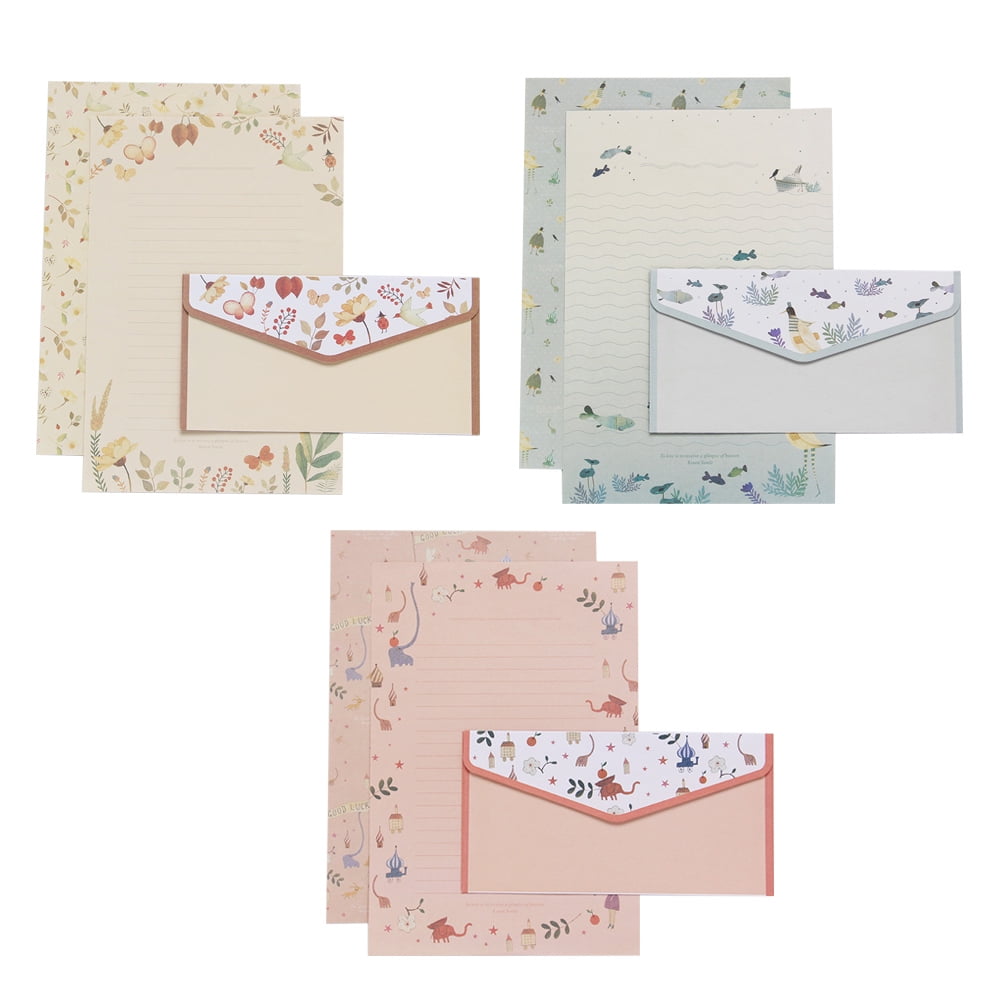Stationary Set Stationery Letter Writing Paper, Stationary paper and