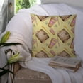 thumbnail image 3 of Carolines Treasures BB7537PW1414 Watercolor Coffee and Journal Fabric Decorative Pillow  14Hx14W multicolor, 3 of 4