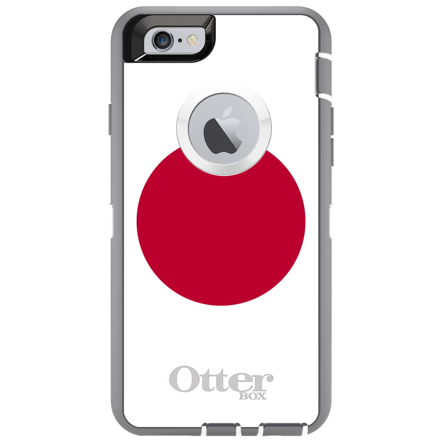 CUSTOM Glacier (Grey White) OtterBox Defender Series Case for Apple iPhone 6 ...