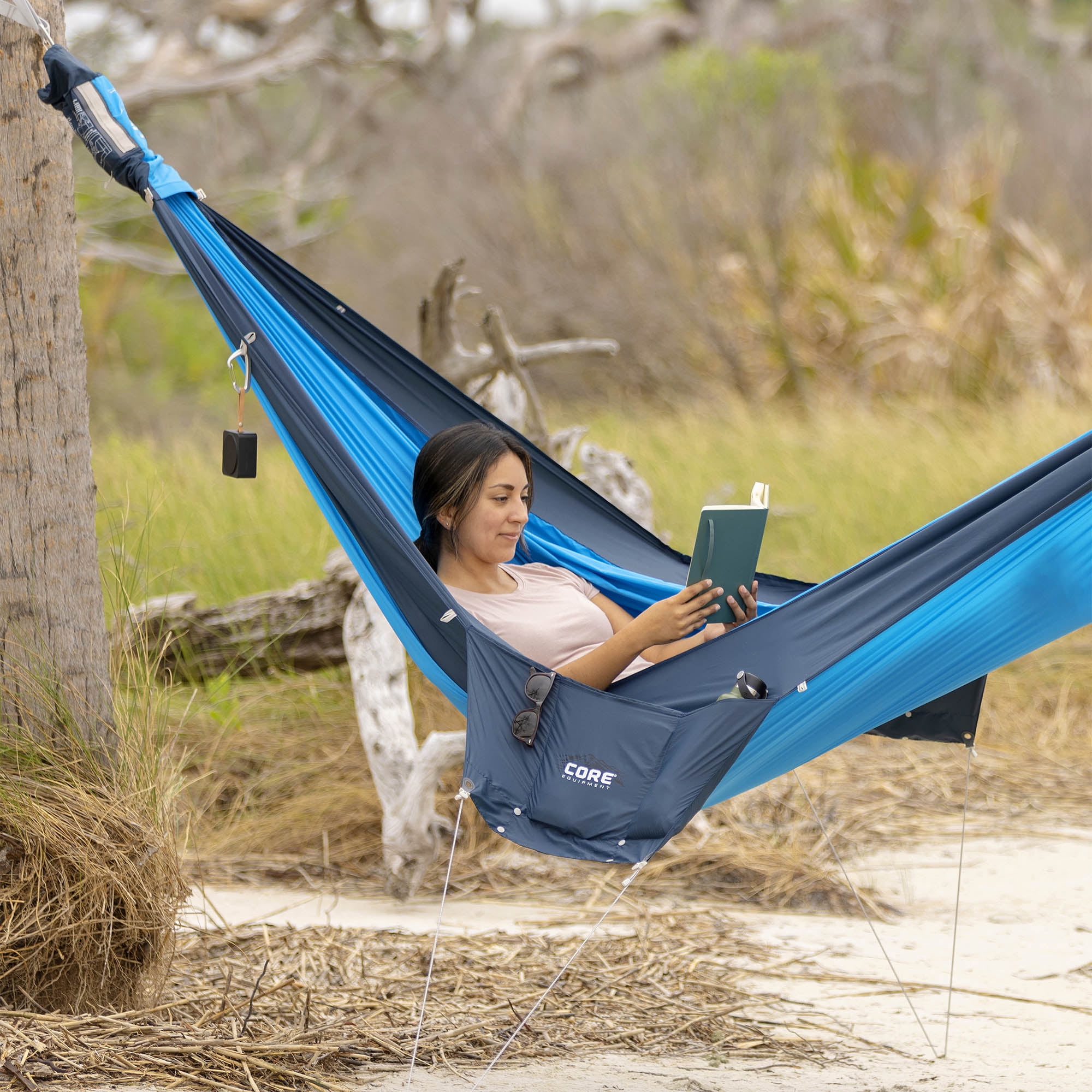 CORE Premium Double Hammock - Blue