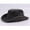 Black-1, variant on Wijhcboe 2025 Womens Sun Straw Hat Men's Sun Hat 61 Summer Hat Foldable Roll Bucket Hat Stylish Up Floppy Beach Hats Men's Sun Hat Blue UV UPF50 Caps Hat Grandpa Fisherman Hat