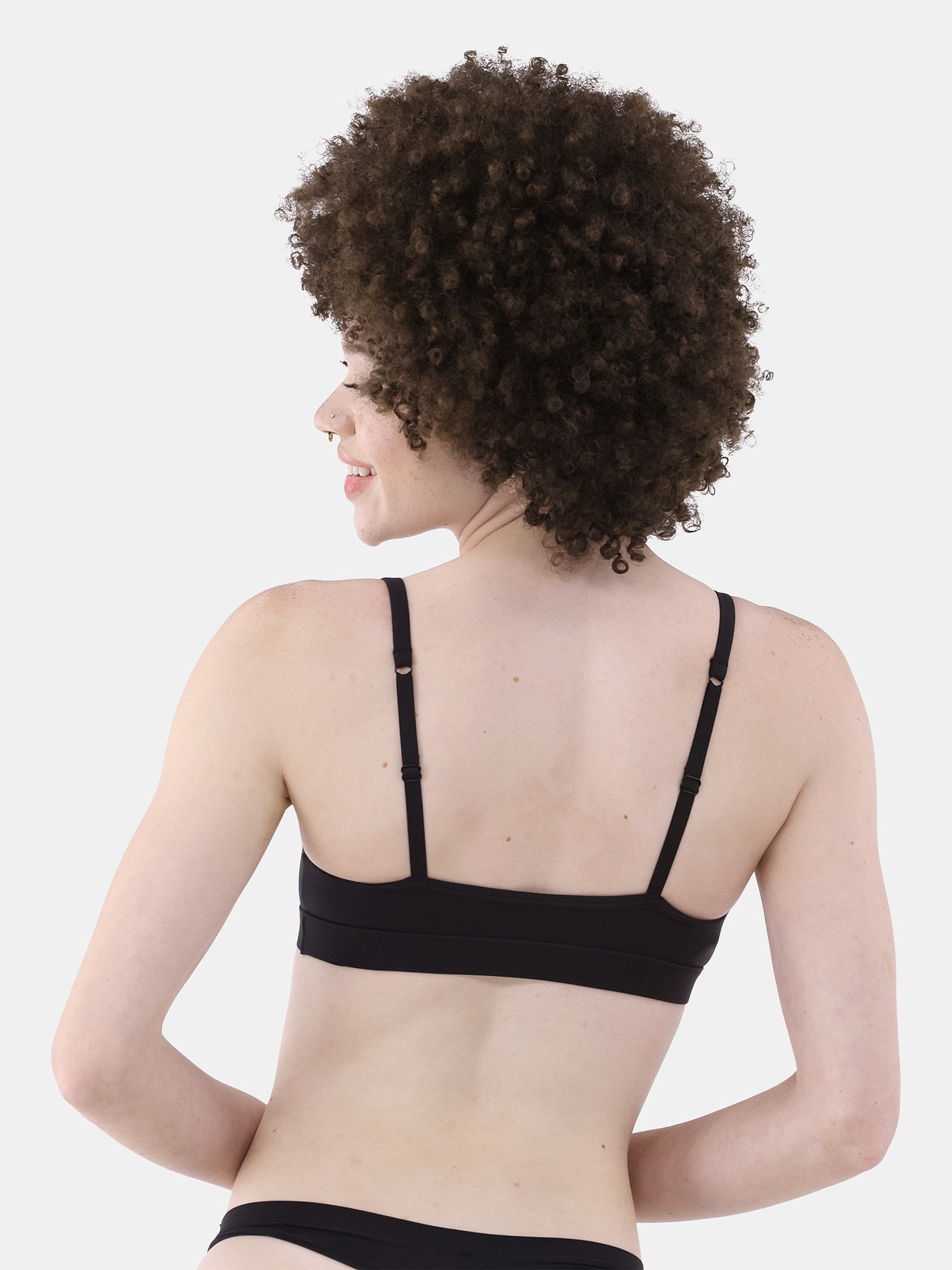 No Boundaries Fit Stretch Scoop Bralette, Women's XS-3XL