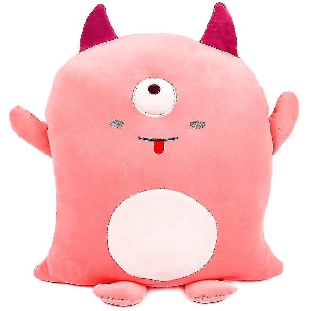 Almohada De Peluche De Felpa De 19.6"S, Juguete De Peluche Suave Del Diablo, Decoración De Animales De Peluche Demonio, Bonito Regalo De Acompañamiento/Cumpleaños/Regalo De Festiva