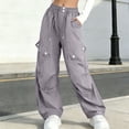 thumbnail image 7 of Bovxnpu Girls Summer Wide Leg Pants Solid Girls Summer Thin Bow Elastic Waist Wide Leg Casual Sports Pants, 7 of 7