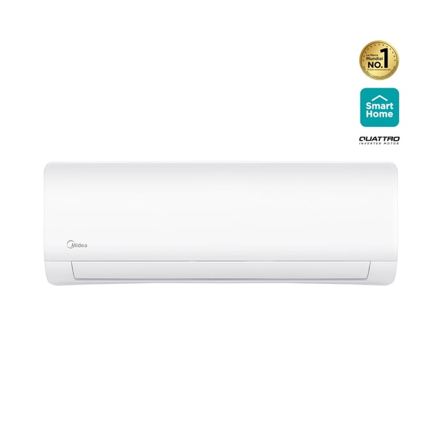 Minisplit Midea Inverter SEER 20, 1 Ton, Frío Calor, 110V