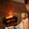 thumbnail image 1 of Flame Aroma Diffuser Fireplace Essential Oil Diffuser A, 1 of 5