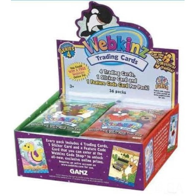 webkinz trading cards series 4