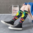 thumbnail image 5 of Yiaed Colorful Sharks Print Great elasticity Adult Stockings Sports socks for Men and Women, 5 of 6