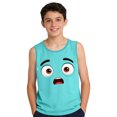 thumbnail image 4 of Niños Pequeños Camisola sin Mangas Suave Gradiente Impresión Moda Lindo Fondo para Niños Ocio, 4 of 8