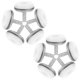 thumbnail image 3 of 10pcs Furniture Legs Bed Levelers Cabinet Legs Dresser Chair Legs Table Legs Adjustable Cupboard Feet, 3 of 4