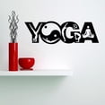thumbnail image 1 of Adhesivos de pared de PVC para yoga, danza artística, meditación, 42 x 136 cm, 1 of 3