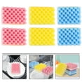 thumbnail image 7 of 6-Pack Heavy Duty Multi-Purpose Cleaning Sponges Non-Scratch Eraser Scrubbers for Kitchen, Bathroom, Car, and Household Use, 7 of 7