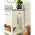 thumbnail image 3 of Amerock Monument Polished Nickel Closed Towel Ring, 3 of 7