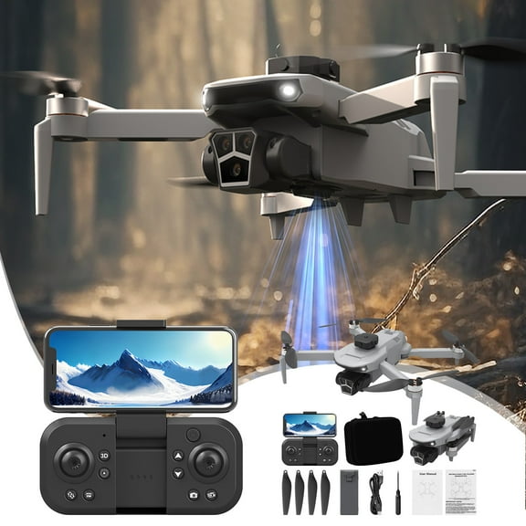 FPV Drone With ESC Camera Brushless Motor Drones 2.4G RC Quadcopter Altitude Hold Obstacle Avoidance For Kids Adults