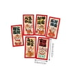 thumbnail image 4 of Pisexur Belleza Maquillaje Sobres rojos del Año Nuevo Chino 2026 - Año del Caballo (6 unidades)para mujeres y hombres, 4 of 8